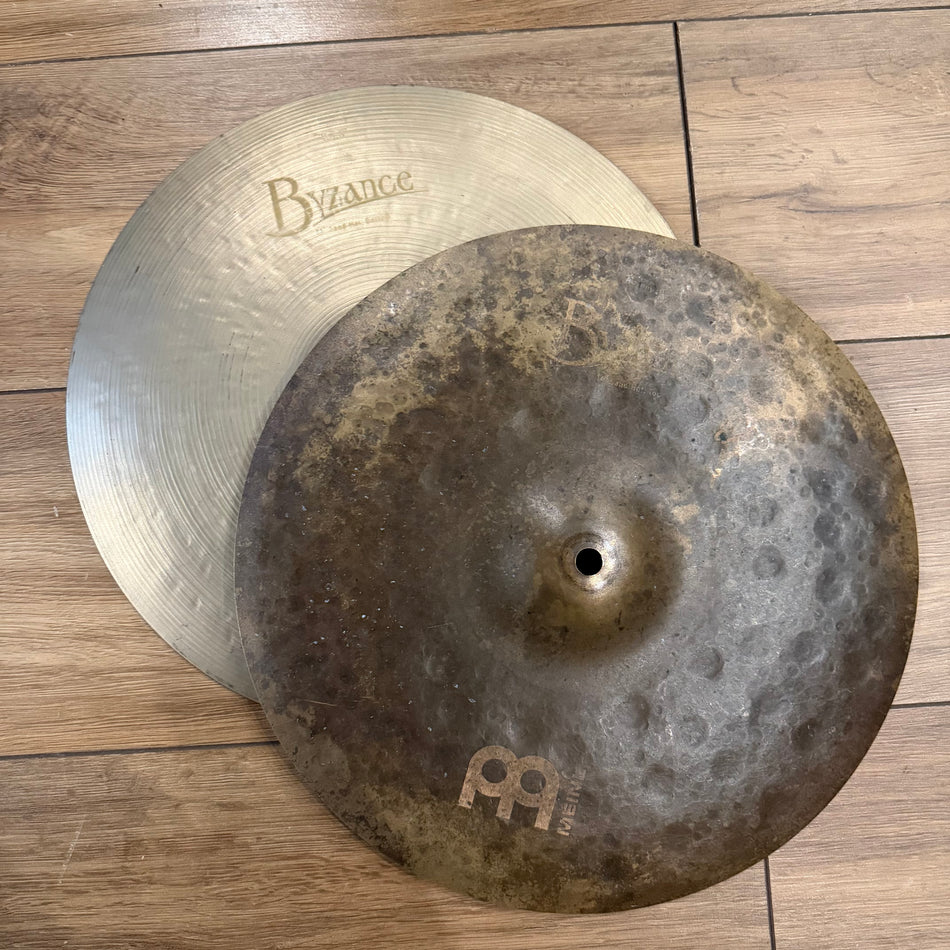Meinl Byzance Benny Greb 14" Sand Hi Hat Cymbals #1332