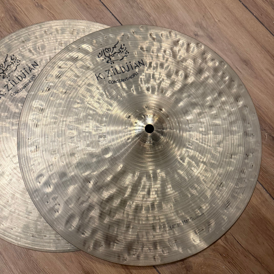 Zildjian K Constantinople 14" Hi Hat Cymbals #1363