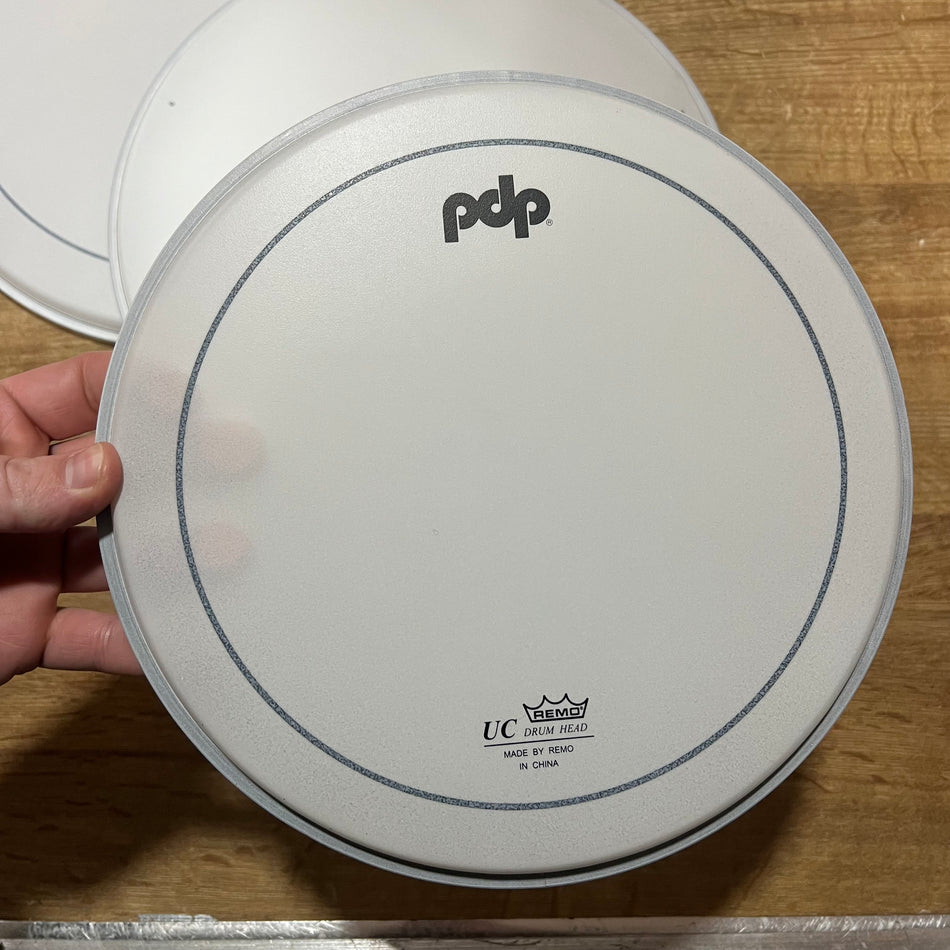 PDP Coated Drum Head Bundle Never Used #1418