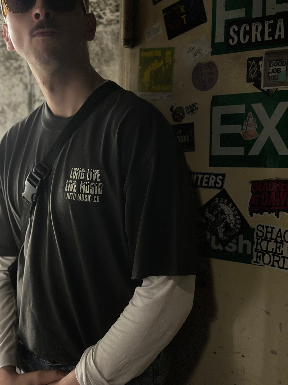 Into Music Co "Long Live Live Music" LTD Edition Heavyweight T-shirt