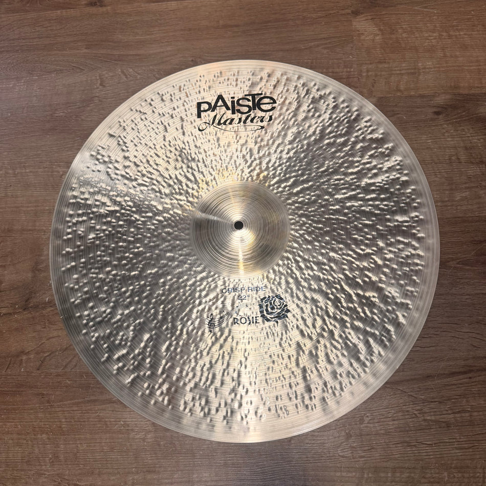 Paiste Masters 22” Crisp Rosie Ride #1415