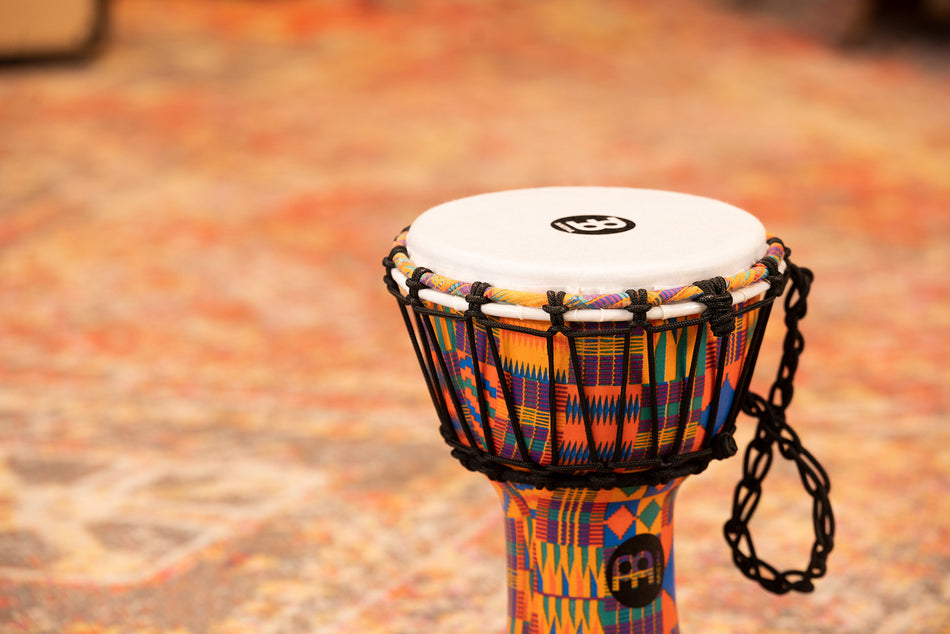 Meinl JR. Djembe 7" Kenyan Quilt Finish JRD-KQ