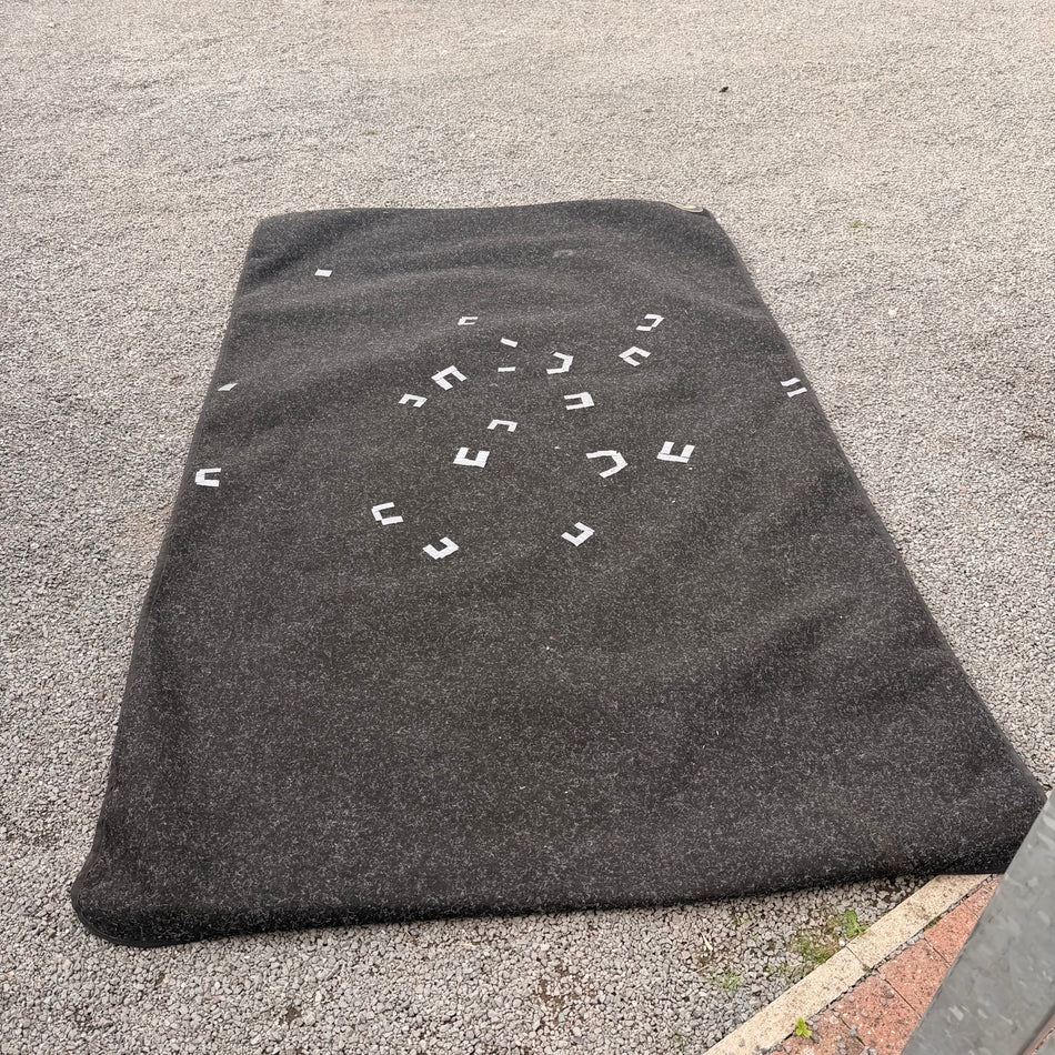 Large Protection Racket Drum Rug Mat #1399