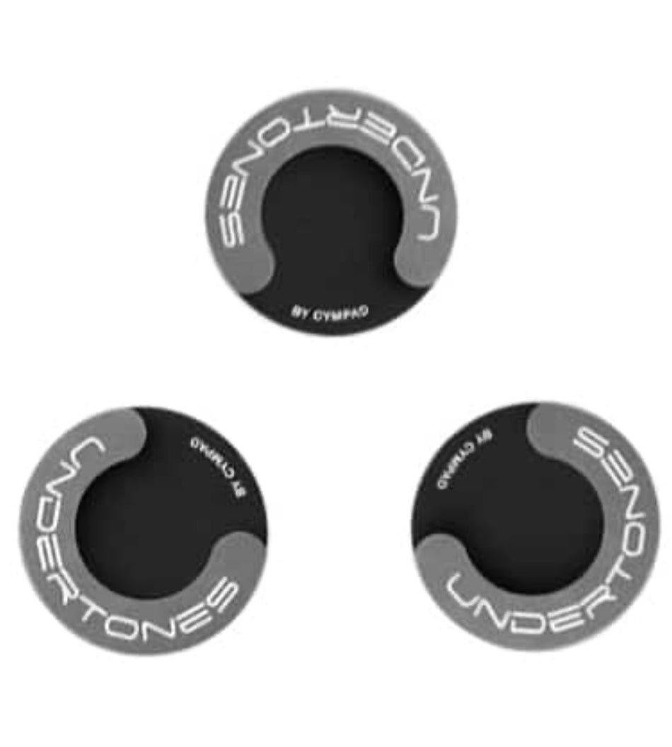 CYMPAD UNDERTONES FLOOR TOM LEG PADS (X3)