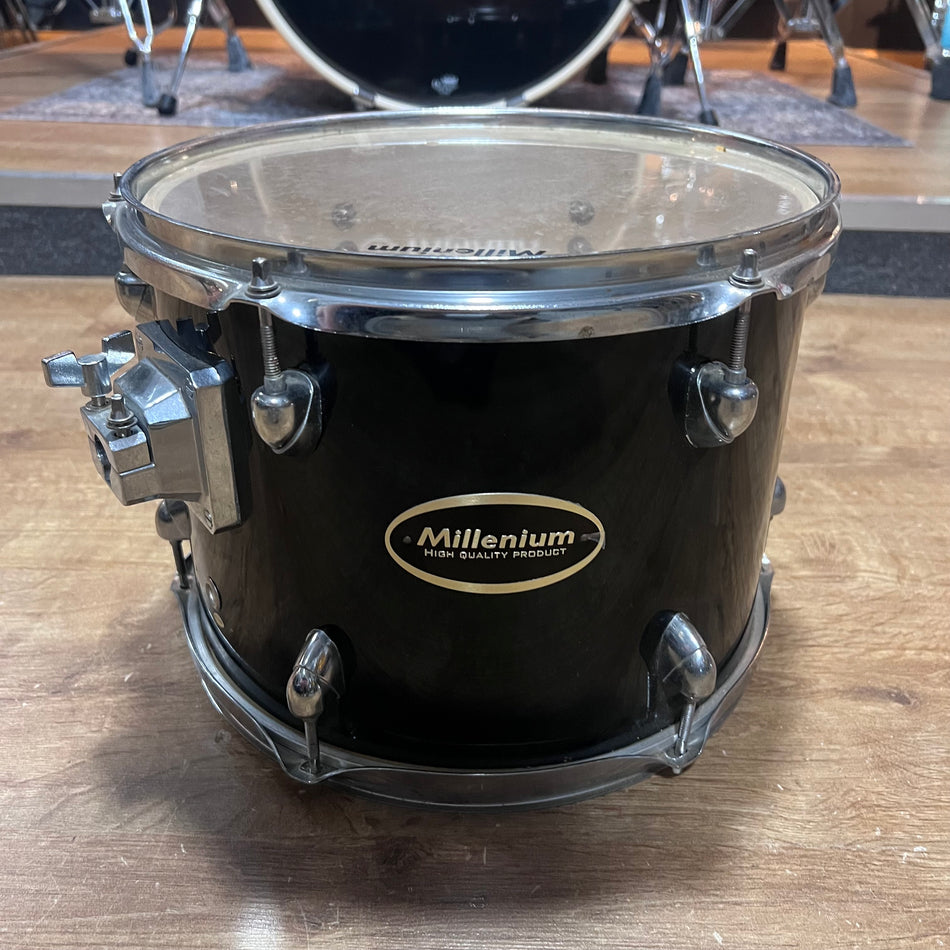 Millenium 12” Rack Tom Drum In Black #1350