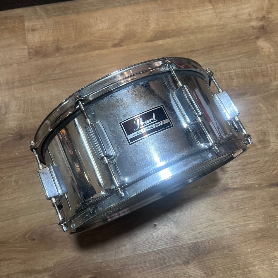 Pearl 14” Steel Shell Snare Drum #1345