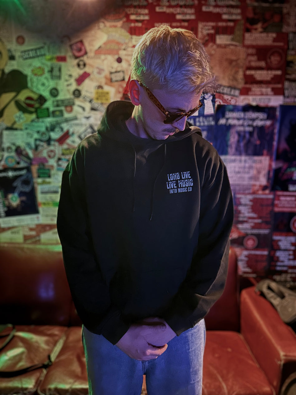 Into Music Co "Long Live Live Music" LTD Edition Heavyweight Hoodie