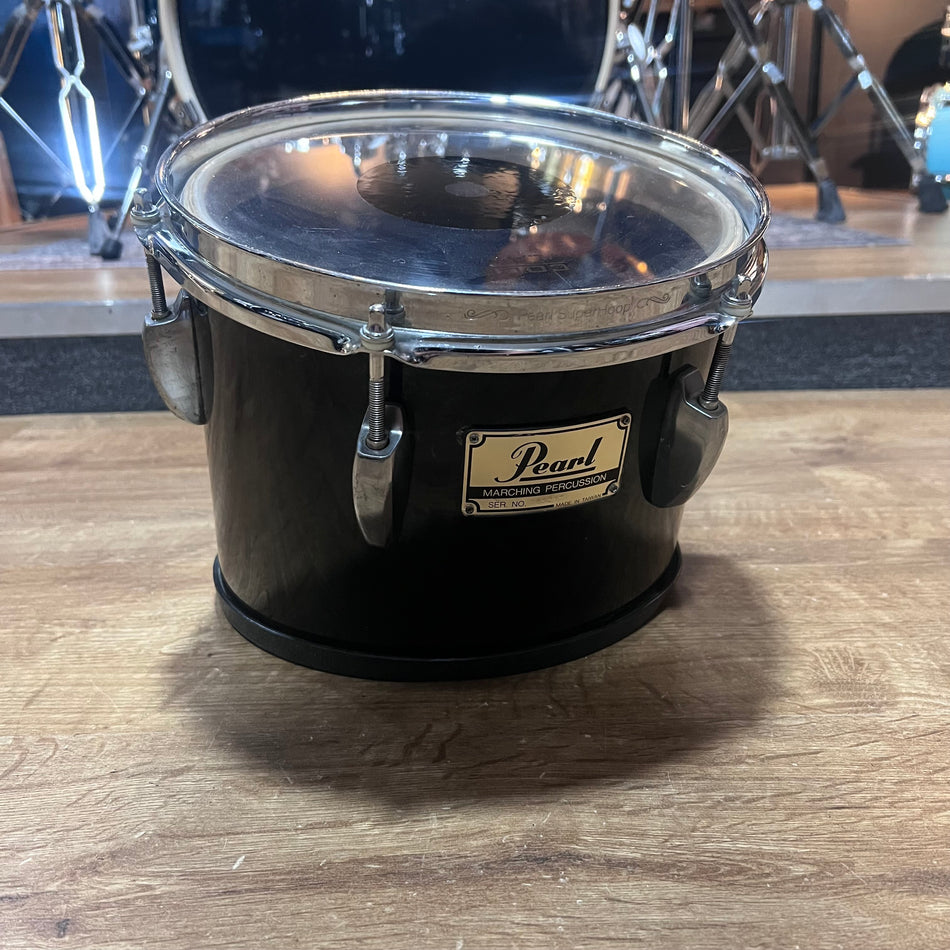 Pearl Championship Marching Tom Drum With R Ring Black #1360