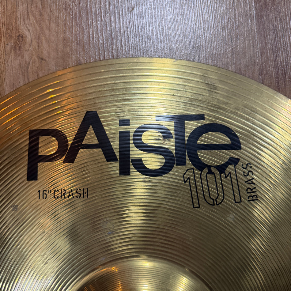 Paiste 101 Brass 16” Crash Cymbal #1388