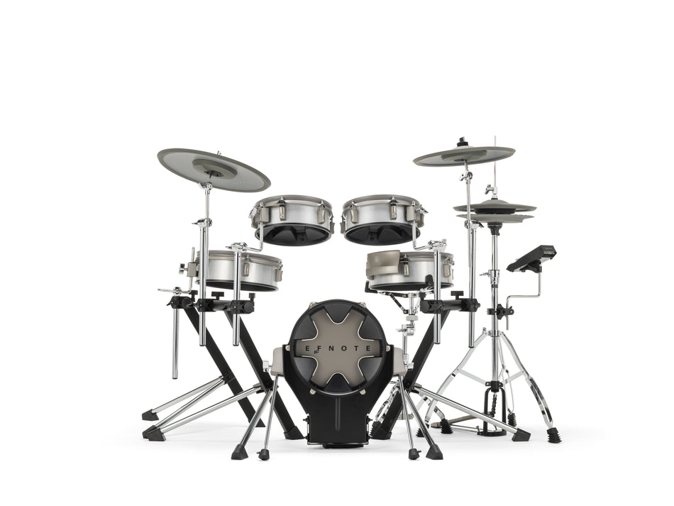 EFNOTE 3 Style-A White Sparkle Electronic Drum Set