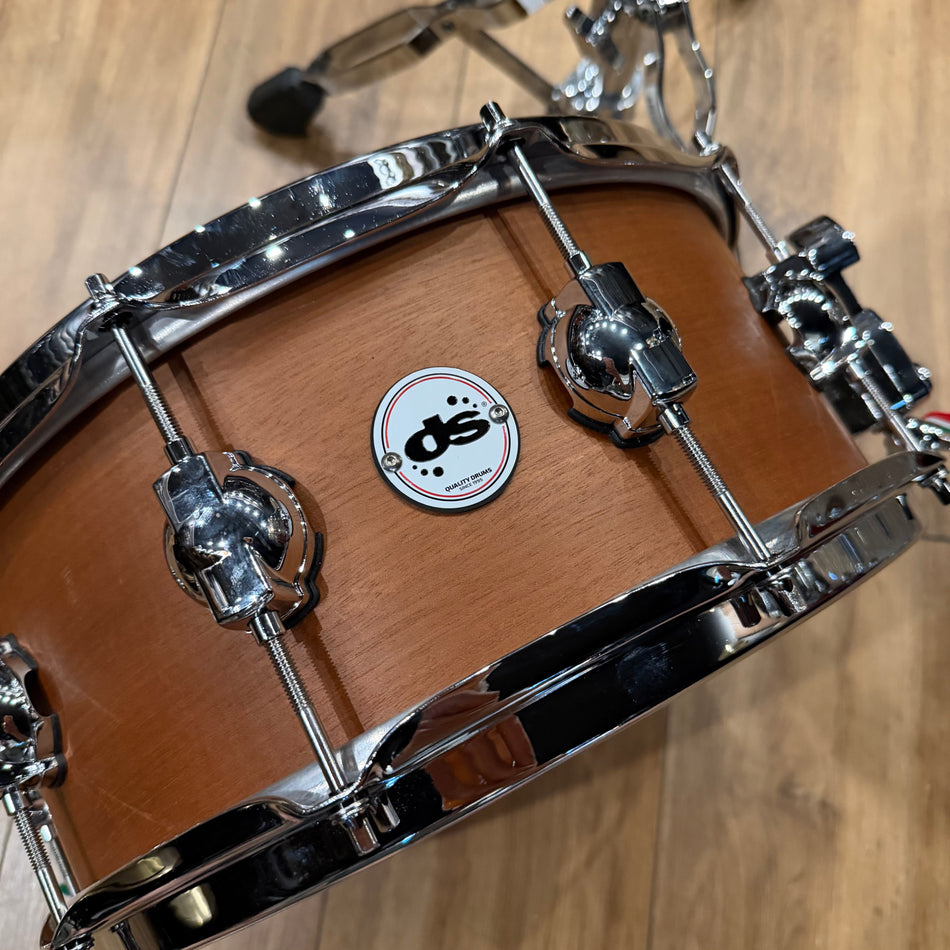 DS Mahogany 14x6" Snare Drum #1341