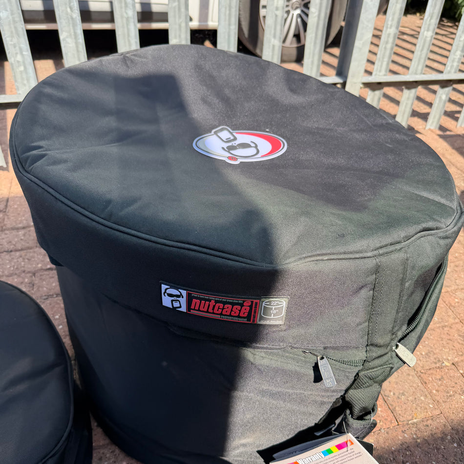 Protection Racket Nut Case 22" Drum Case Set #1367