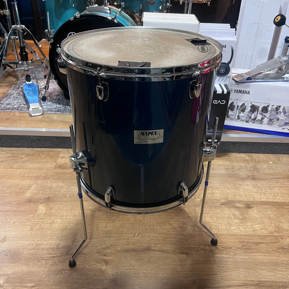 Mapex V 16” Floor Tom Drum In Blue #1325