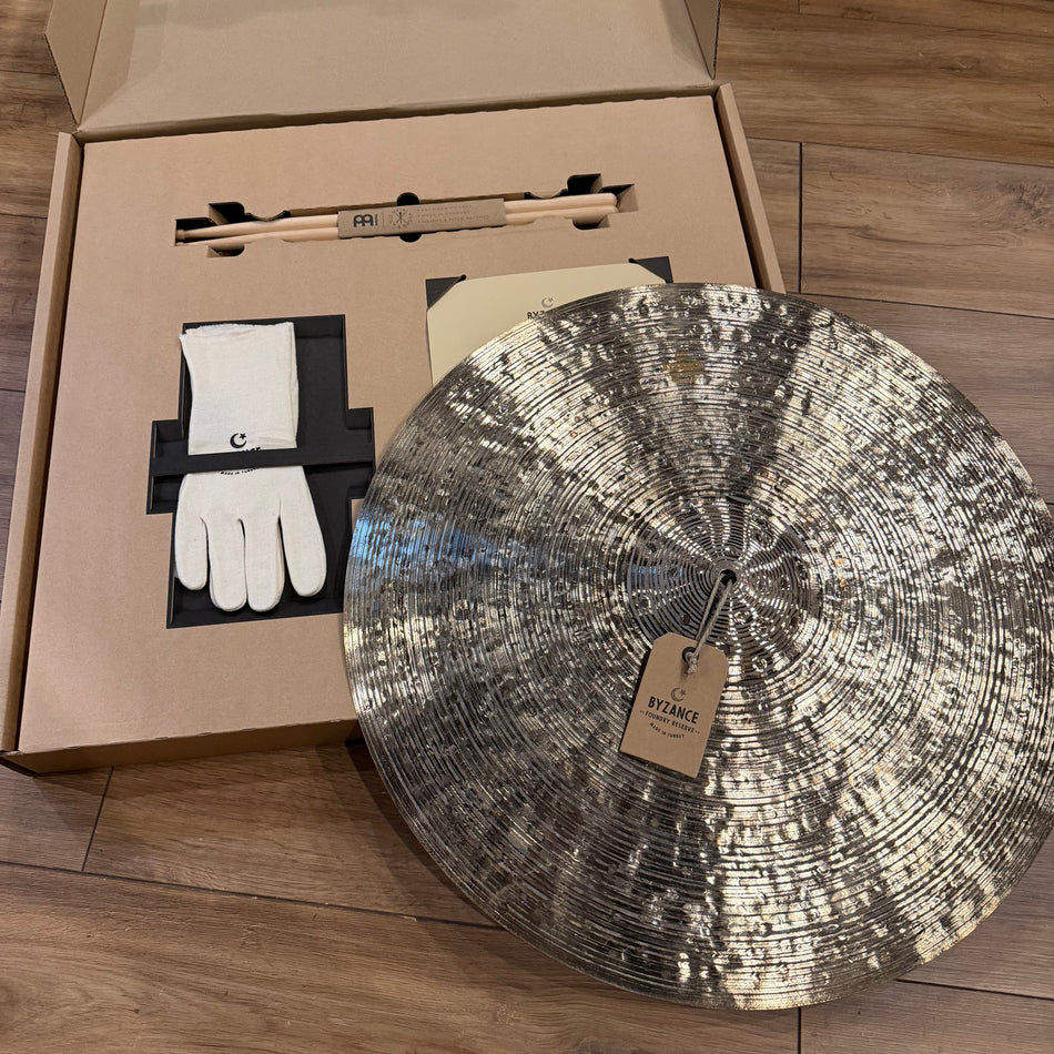 Hand Selected Meinl Byzance 22" Foundry Reserve Light Ride B22FRLR