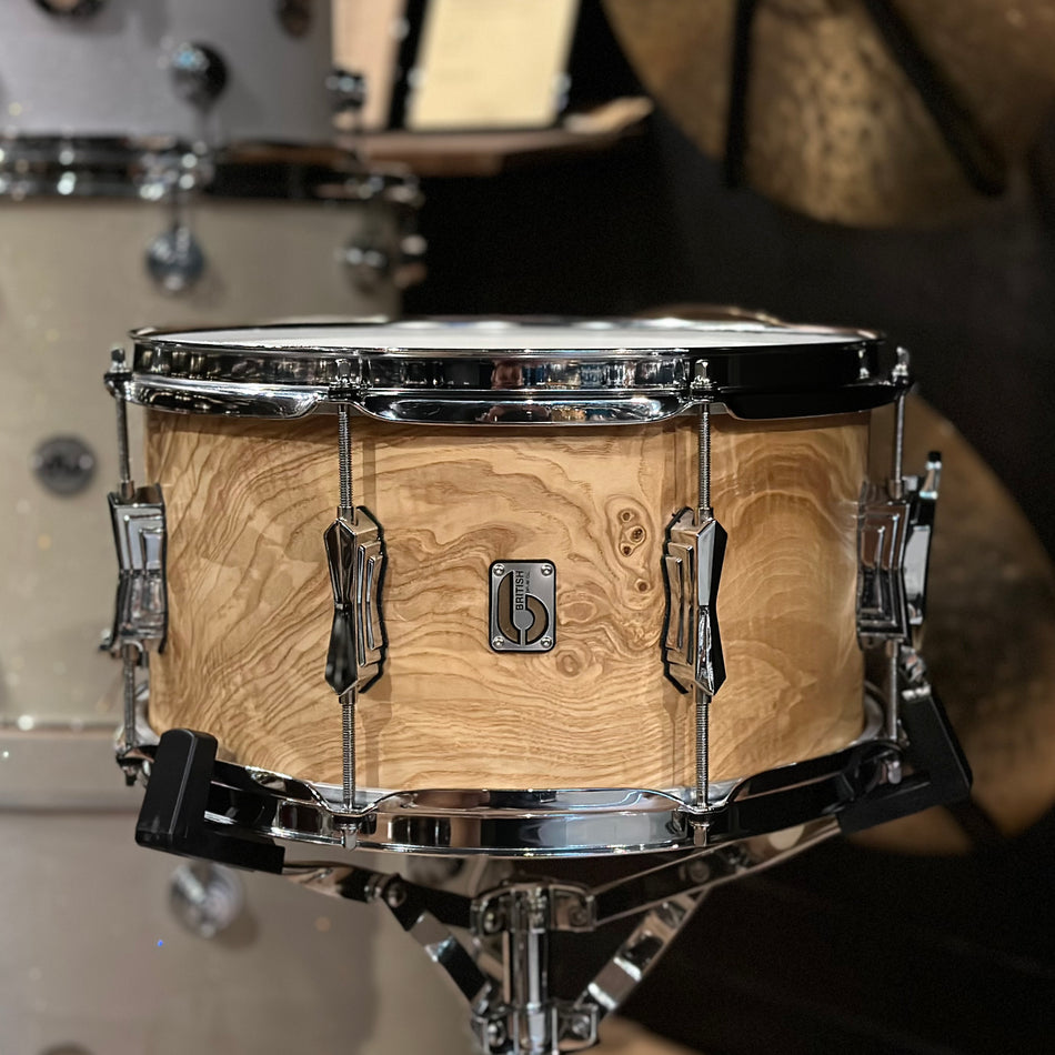 British Drum Company 13x7" Founders Reserve Snare Drum #1077