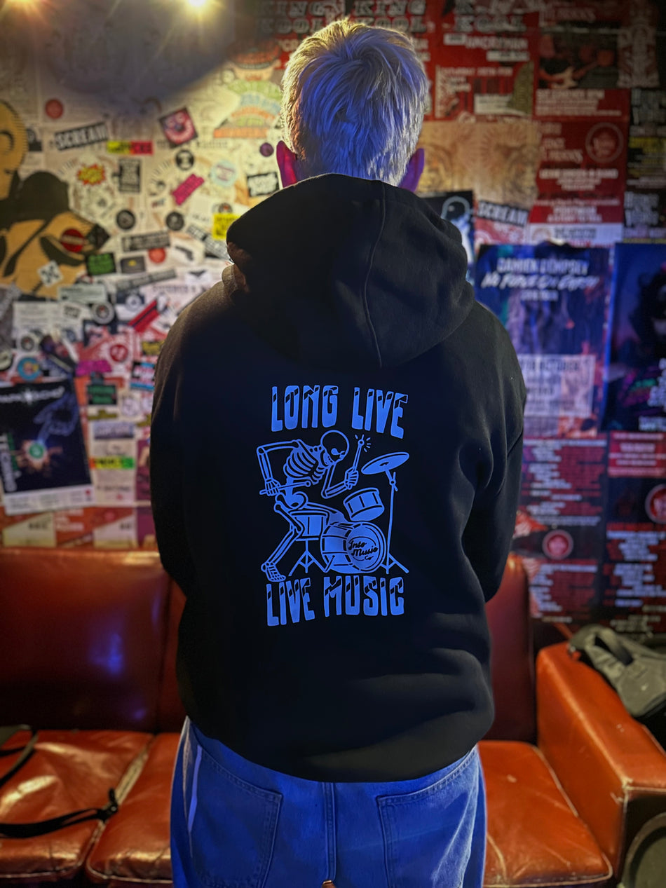 Into Music Co "Long Live Live Music" LTD Edition Heavyweight Hoodie