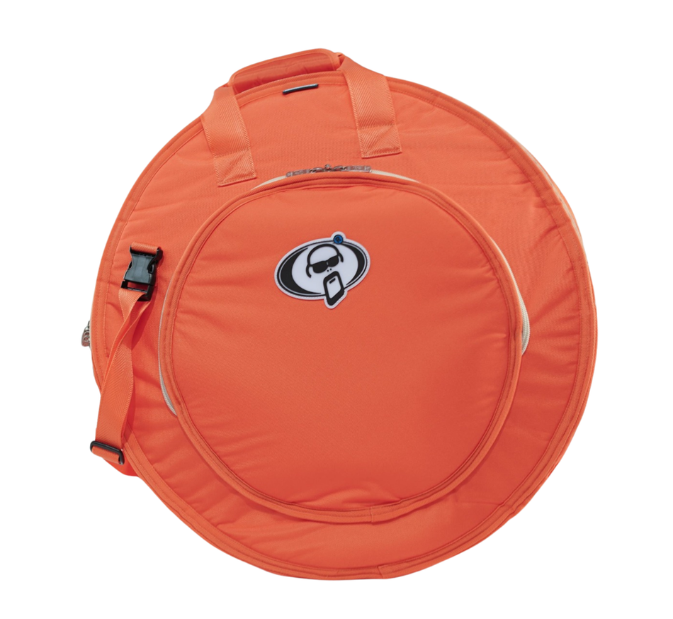 Protection Racket 22” Deluxe Orange Cymbal Case - Rucksack Straps