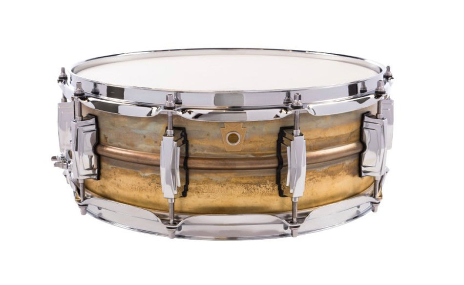 Ludwig Raw Brass Supraphonic Snare Drum 14 x 5"