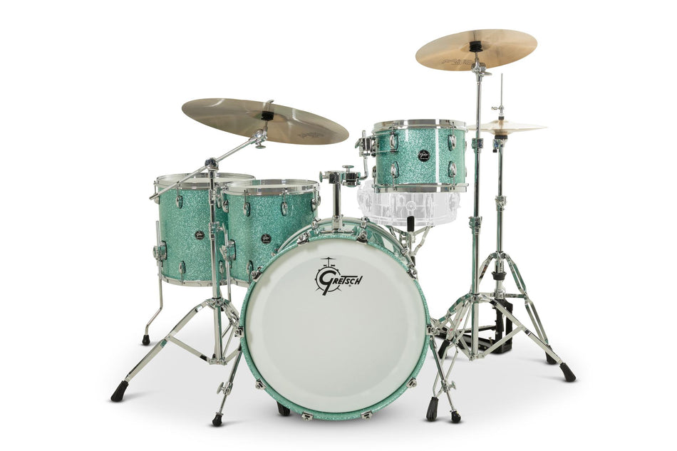 Gretsch Renown Drum Kit 22" Limited Edition Turquoise Sparkle