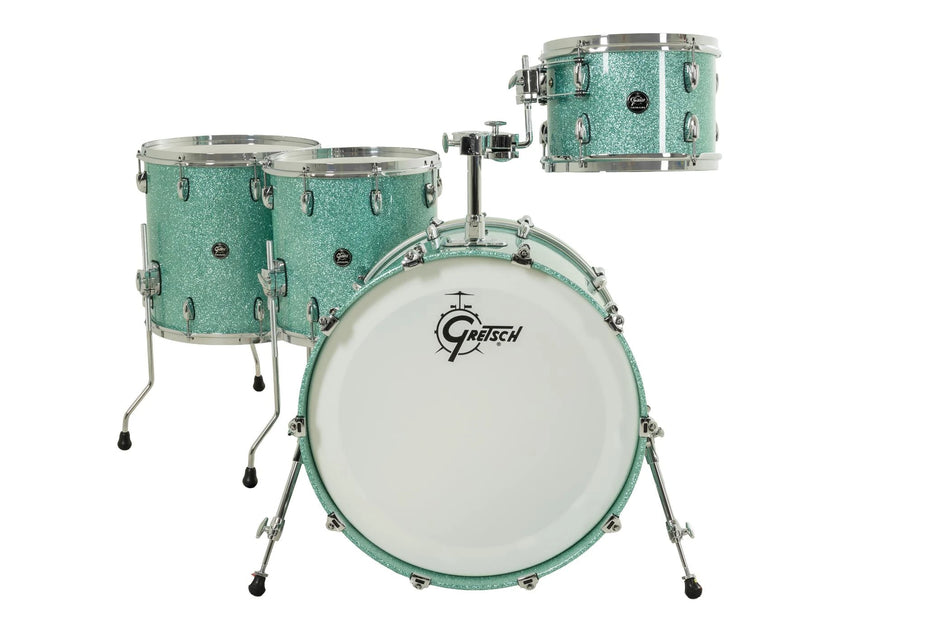 Gretsch Renown Drum Kit 22" Limited Edition Turquoise Sparkle