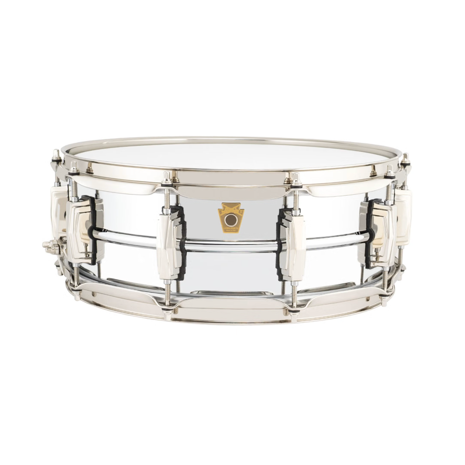 Ludwig LB400BN Super Chrome over Brass 14 x 5 inch Snare Drum