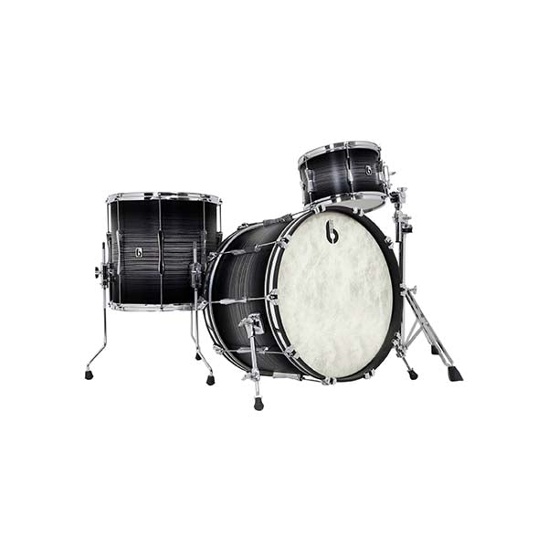 British Drum Company Lounge Series 3-piece Drum Kit 20" - Carnaby Knight