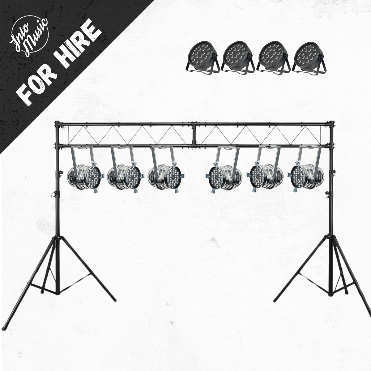 Hire A Band Stage Lighting Package – Into Music Store