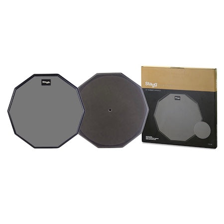 Stagg Rubber Drum Stick Practice Pad | 12"