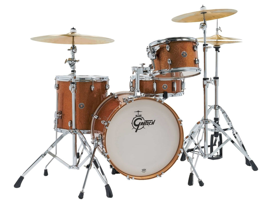 Gretsch Catalina Club Bop Jazz Drum Kit 18" - Bronze Sparkle