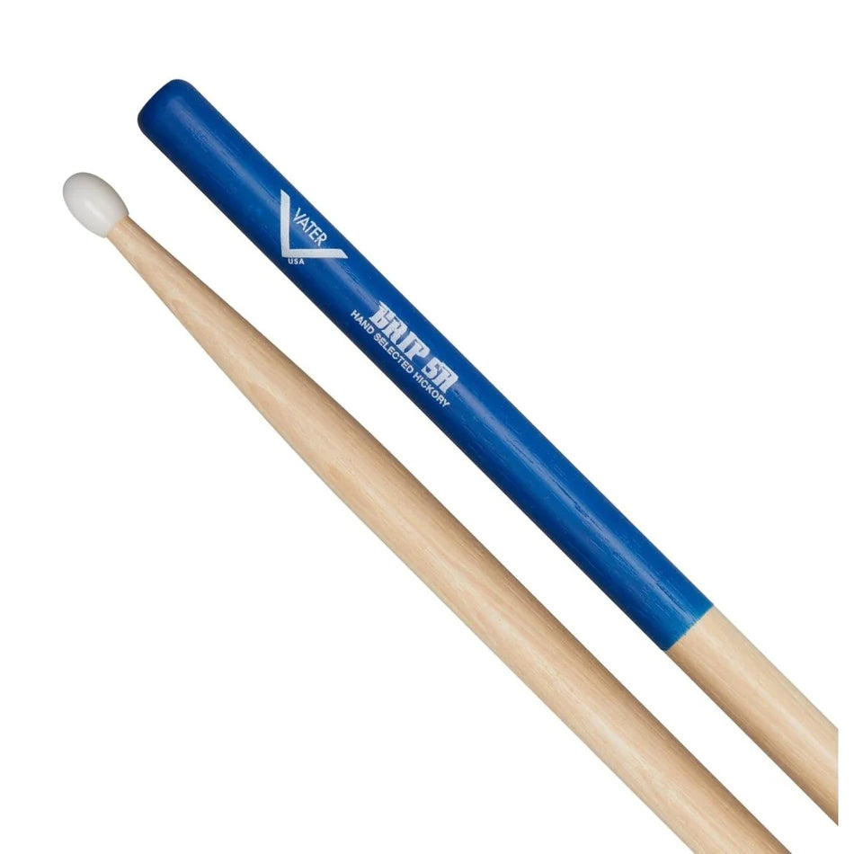 VATER Hickory Grip 5A Nylon Drum Sticks