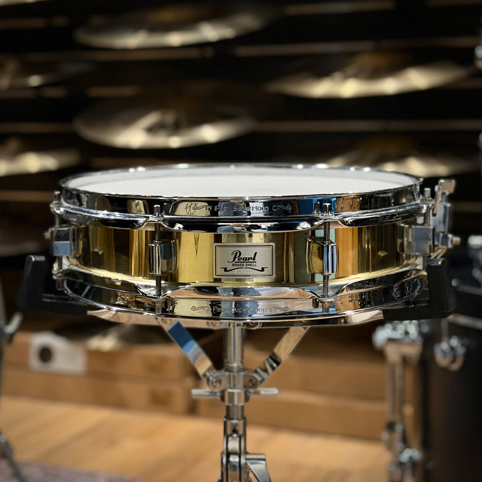 Pearl 13x3" Brass Piccolo Snare Drum #1372