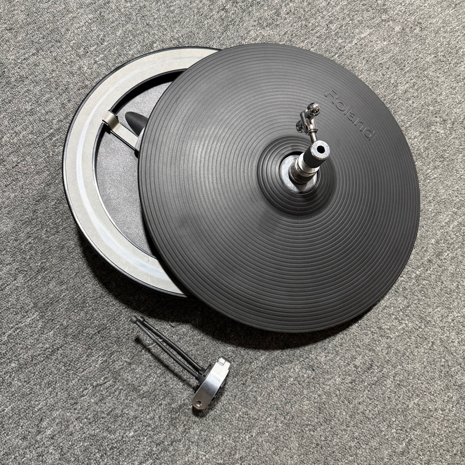 Roland VH-12 12" Electronic V Drums Hi Hat Cymbal Trigger #1427