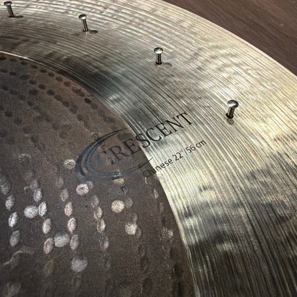 Sabian Crescent 22" Chinese Cymbal  W/ Rivets #1429