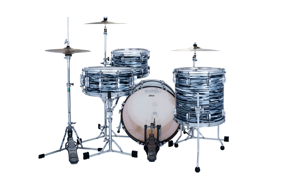 Ludwig Classic Maple 3pc Drum Kit Shell Pack - Black Oyster