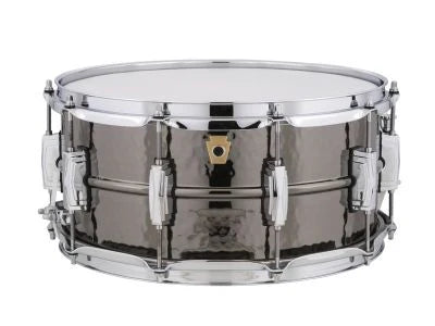 Ludwig Black Beauty Hammered Shell 14 x 6.5” Snare Drum
