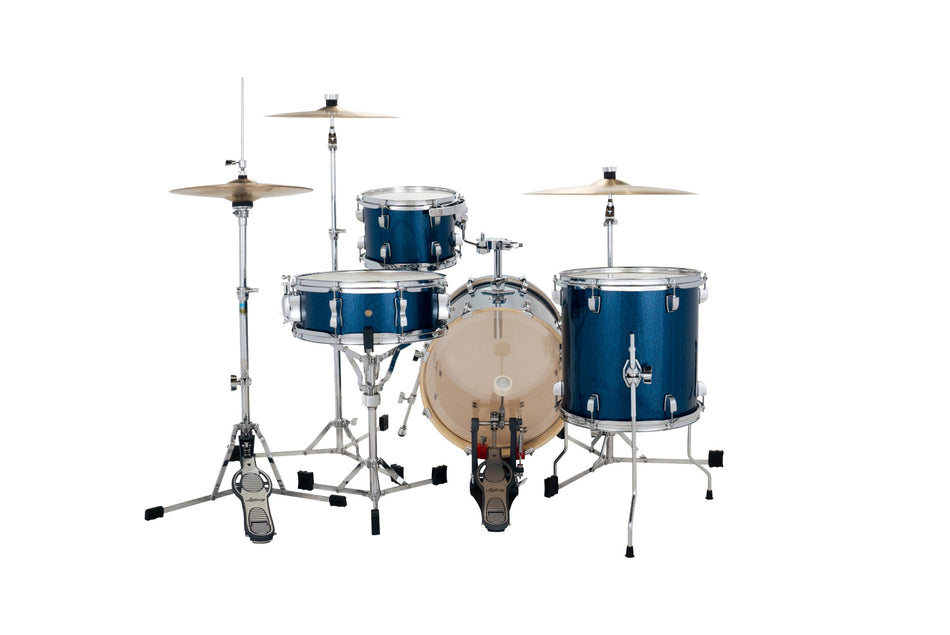 Ludwig Breakbeats 4pc Drum Kit Shell Pack – Deep Blue Sparkle