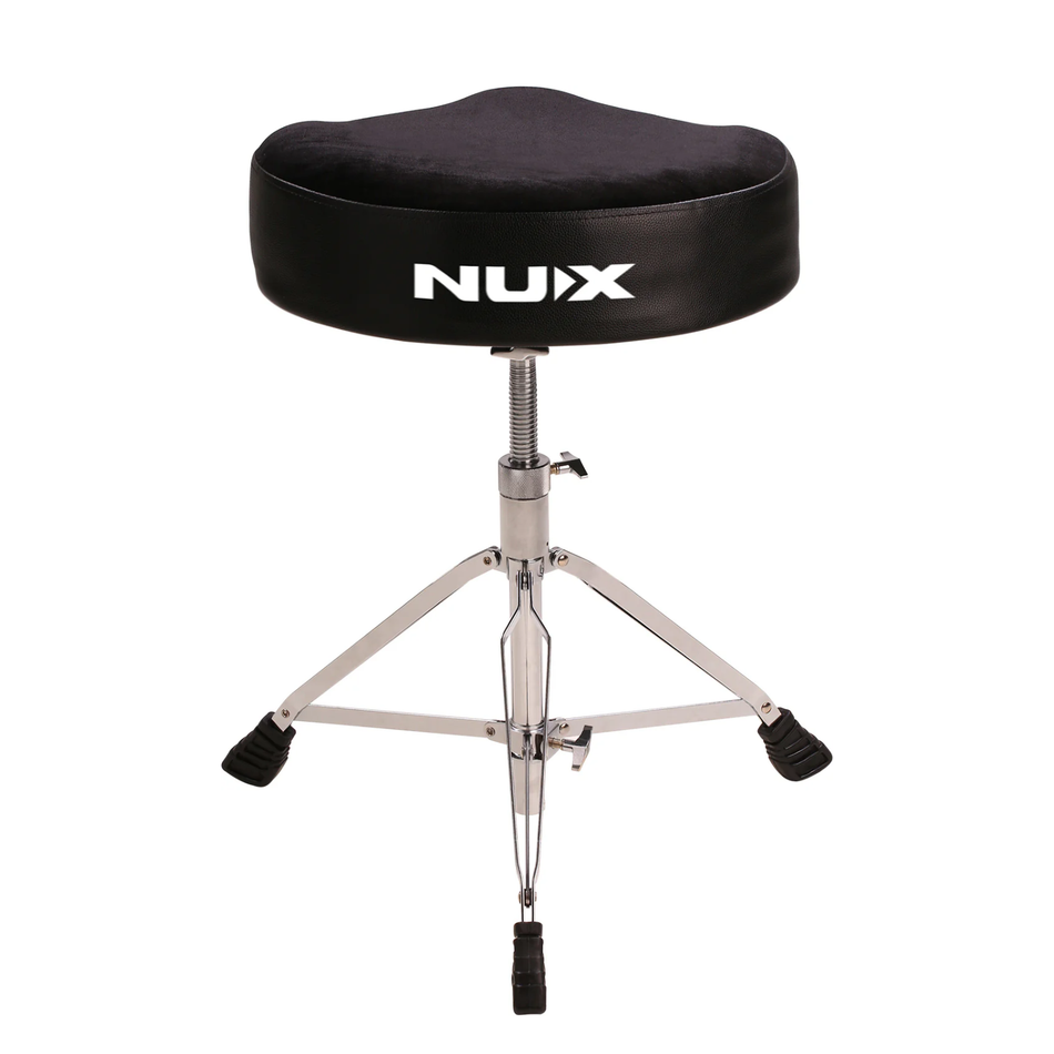NUX Saddle Stye Drum Stool Throne Threaded NDT-03