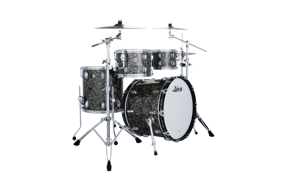 Ludwig Classic Maple Drum Kit Shell Pack Studio - Moss Green Pearl