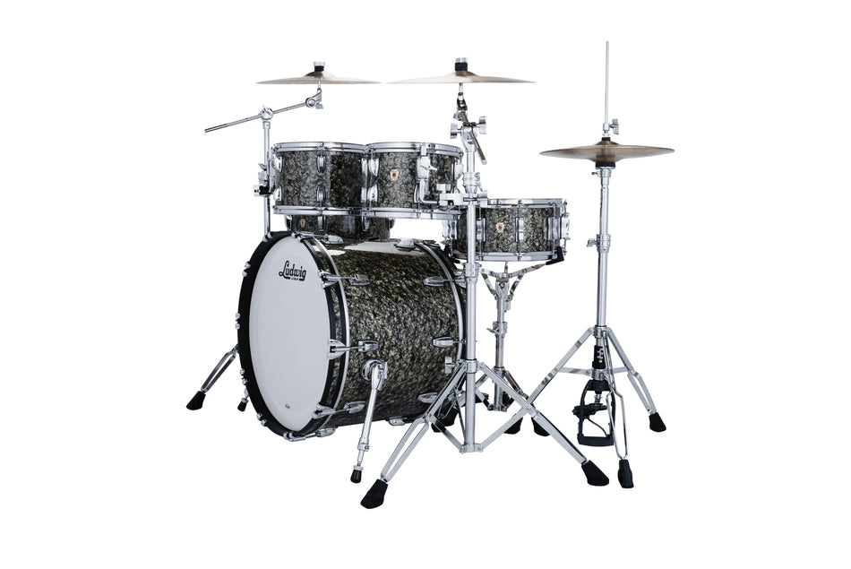 Ludwig Classic Maple Drum Kit Shell Pack Studio - Moss Green Pearl