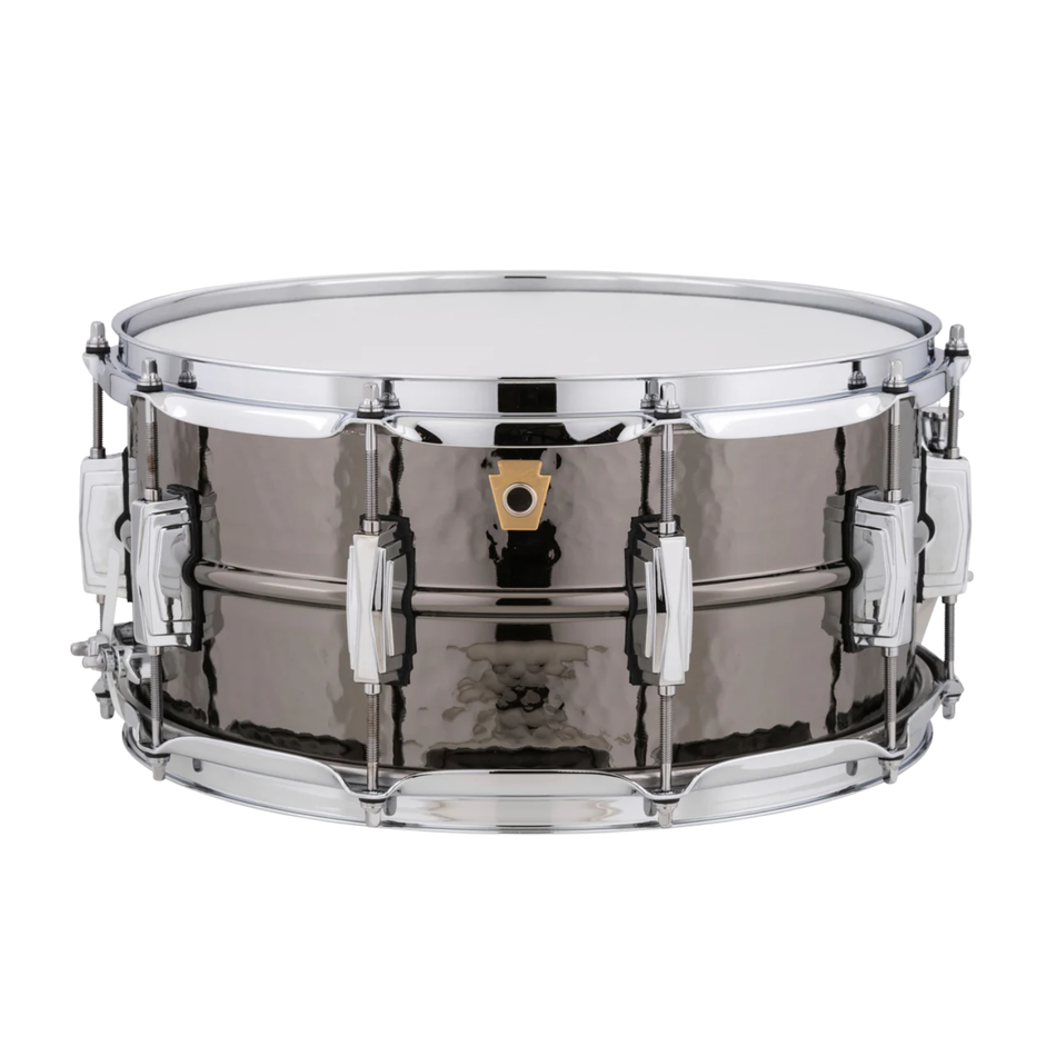 Ludwig Black Beauty Hammered Shell 14 x 6.5” Snare Drum