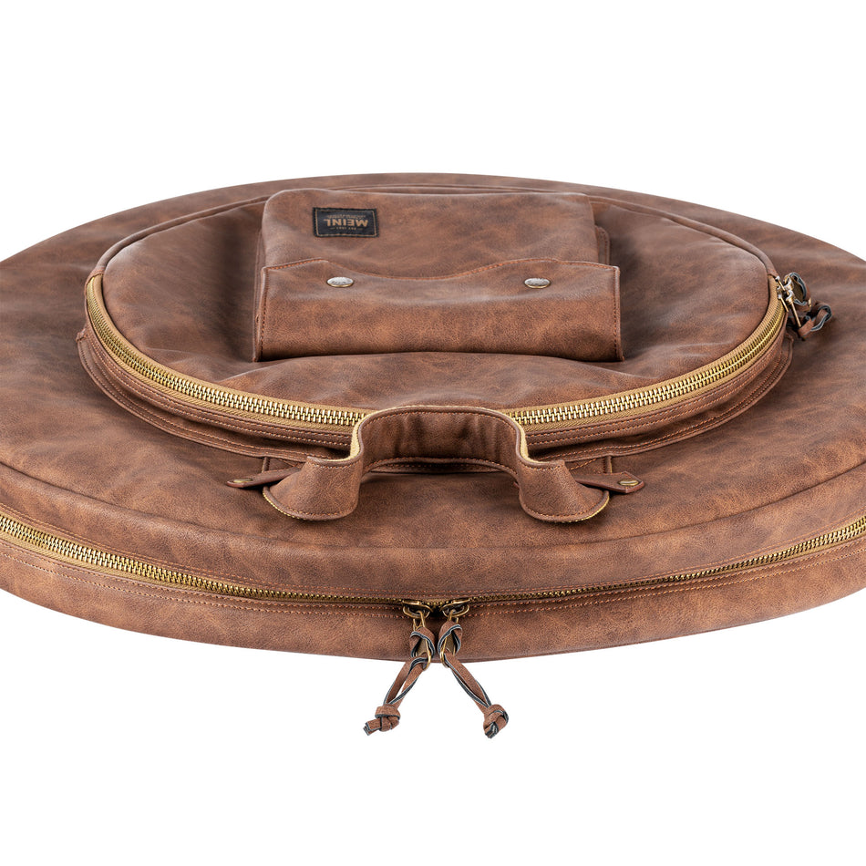 Meinl Vintage Hyde Cymbal Bag - Light Brown MVHC22LB
