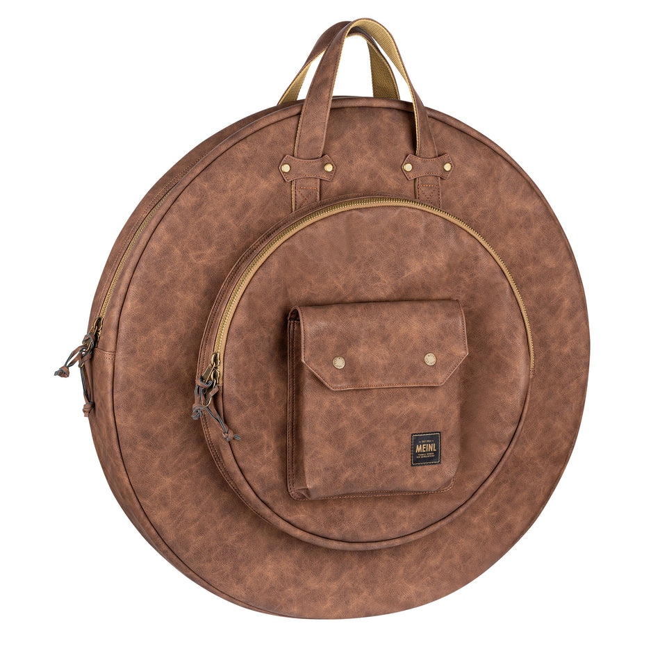 Meinl Vintage Hyde Cymbal Bag - Light Brown MVHC22LB