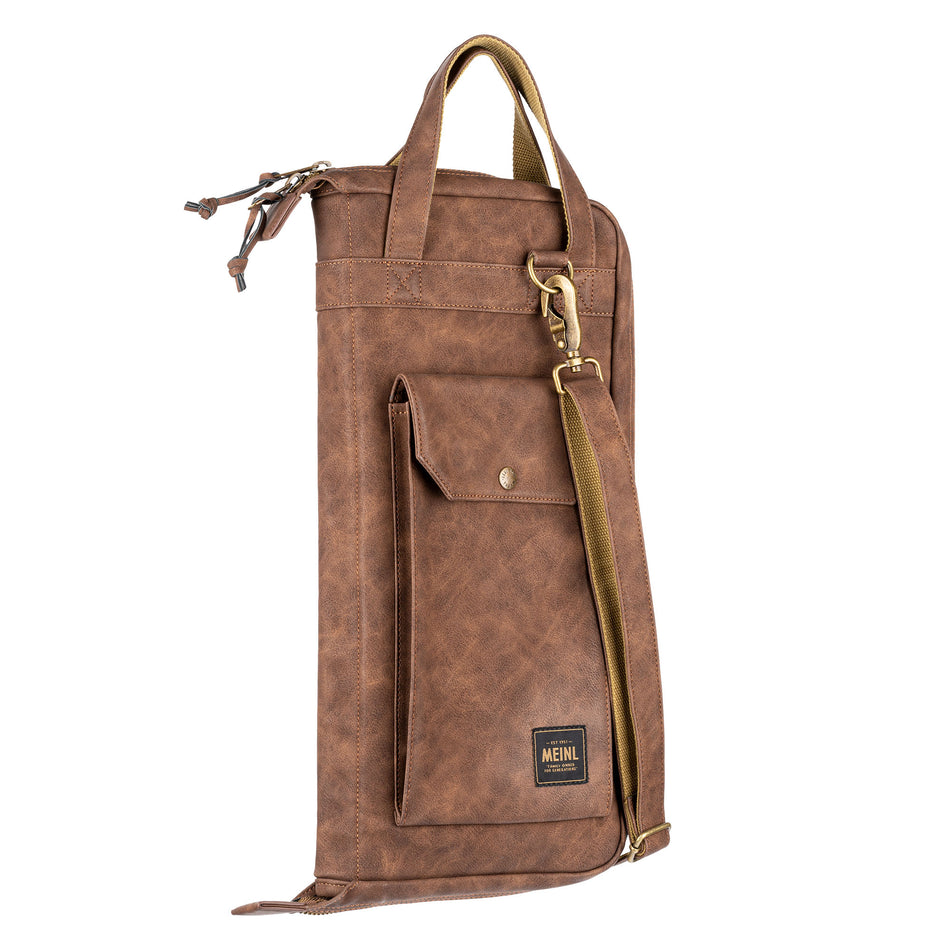 Meinl Vintage Hyde Drum Stick Bag - Light Brown MVHSLB