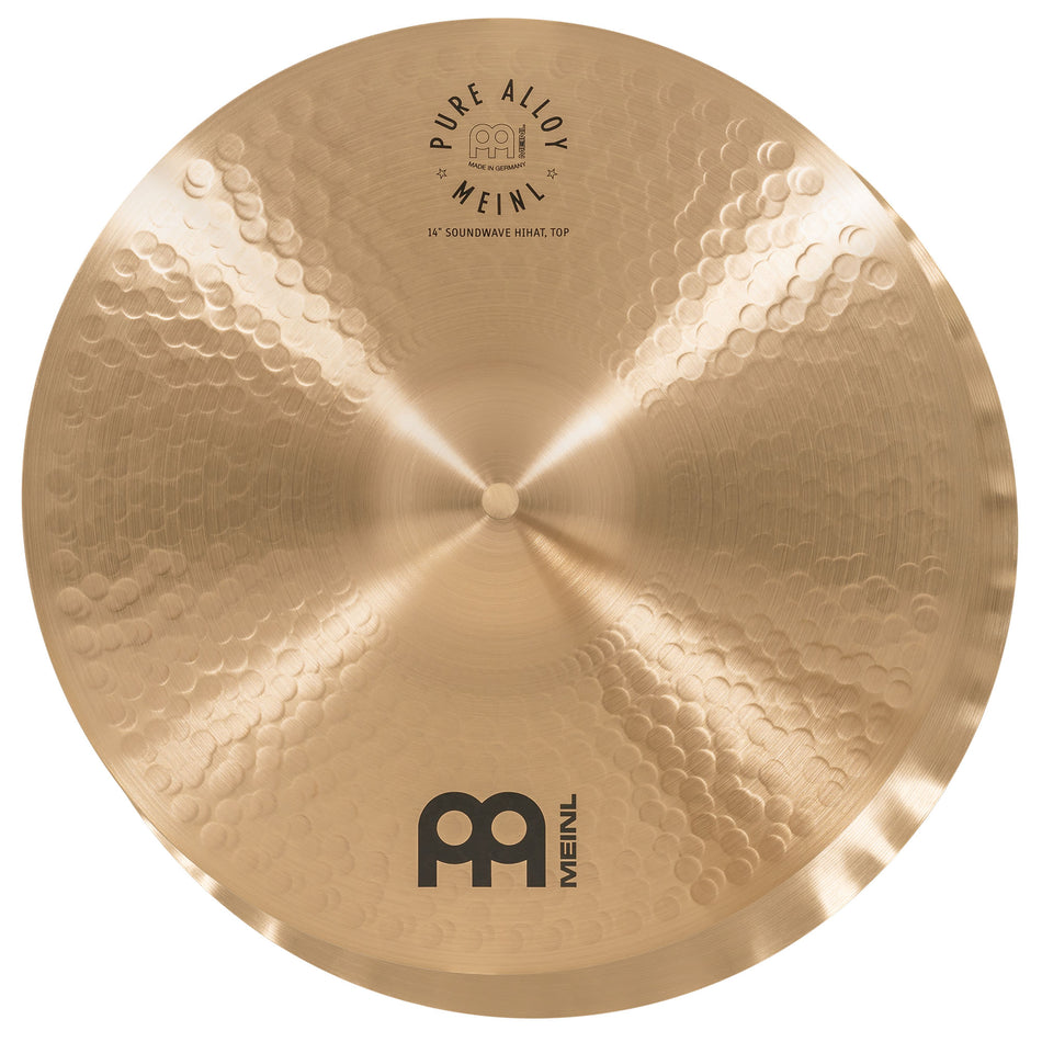 Meinl Pure Alloy 14" Soundwave Hi-Hat Cymbals Pair PA14SWH