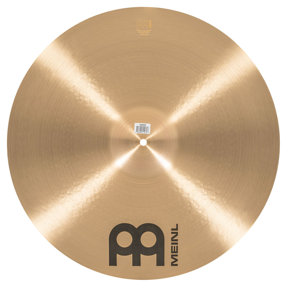 Meinl Pure Alloy 20 inch Thin Ride Cymbal PA20TR