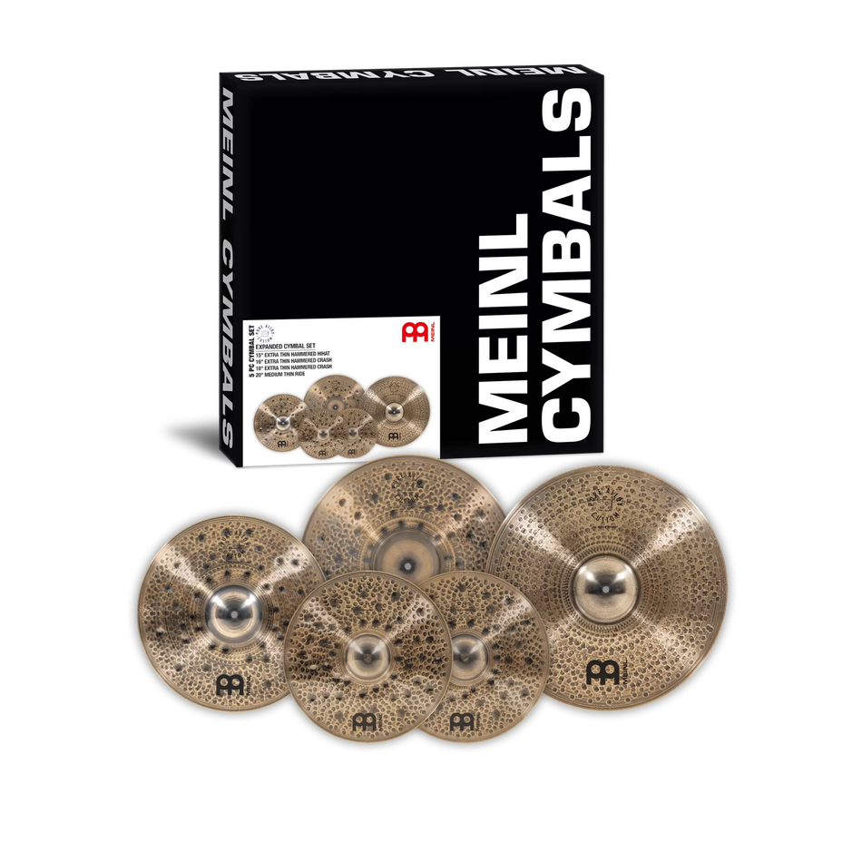 Meinl Pure Alloy Custom Cymbal Expanded Set 15", 16", 18", 20"