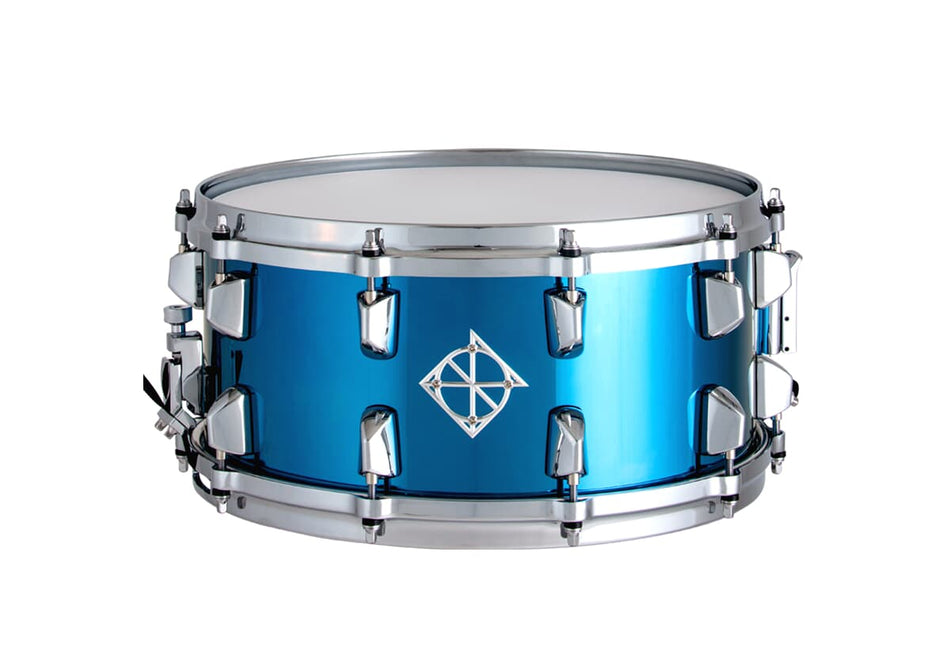 Dixon Artisan 14x6.5 Snare Blue Titanium Steel