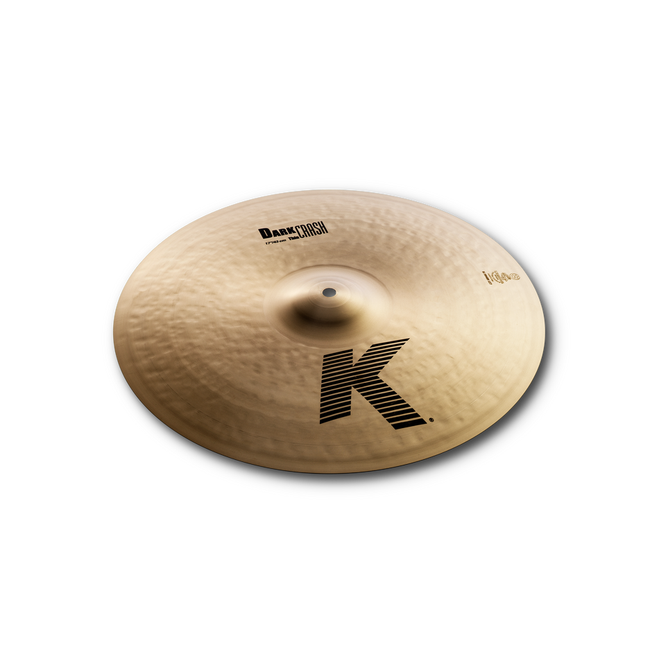 ZILDJIAN 17" K DARK THIN CRASH CYMBAL