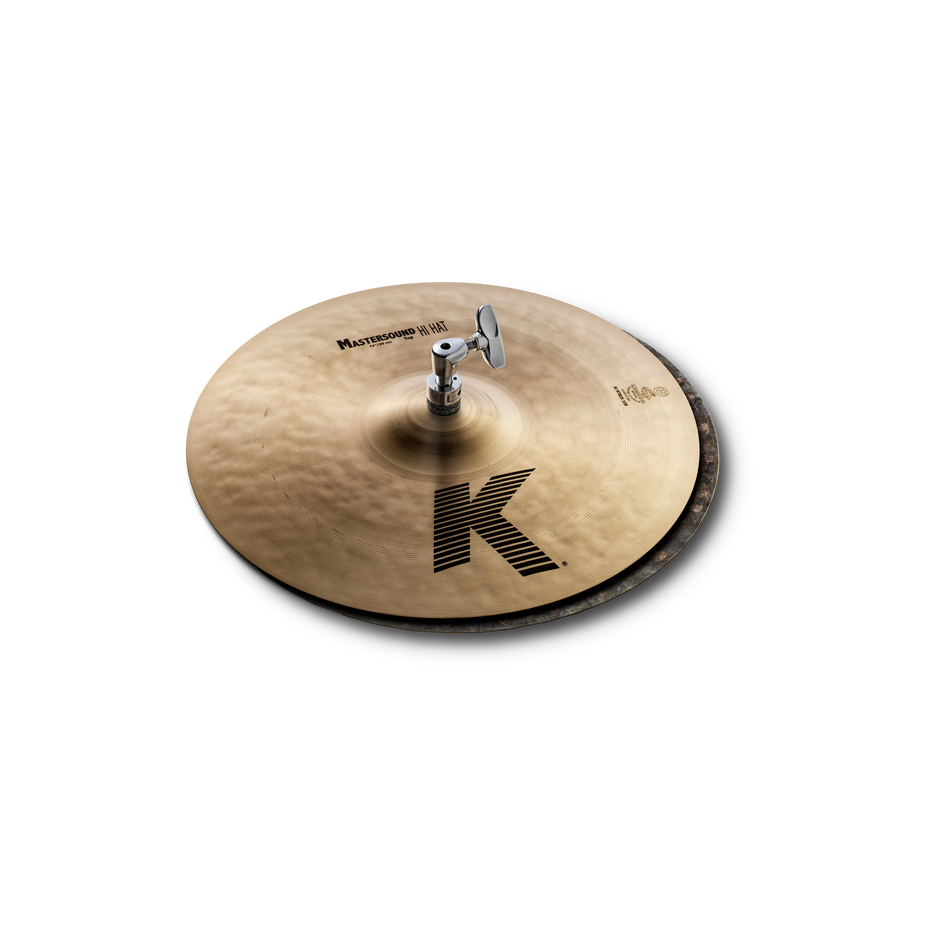 ZILDJIAN 14" K MASTERSOUND HI-HAT CYMBALS PAIR