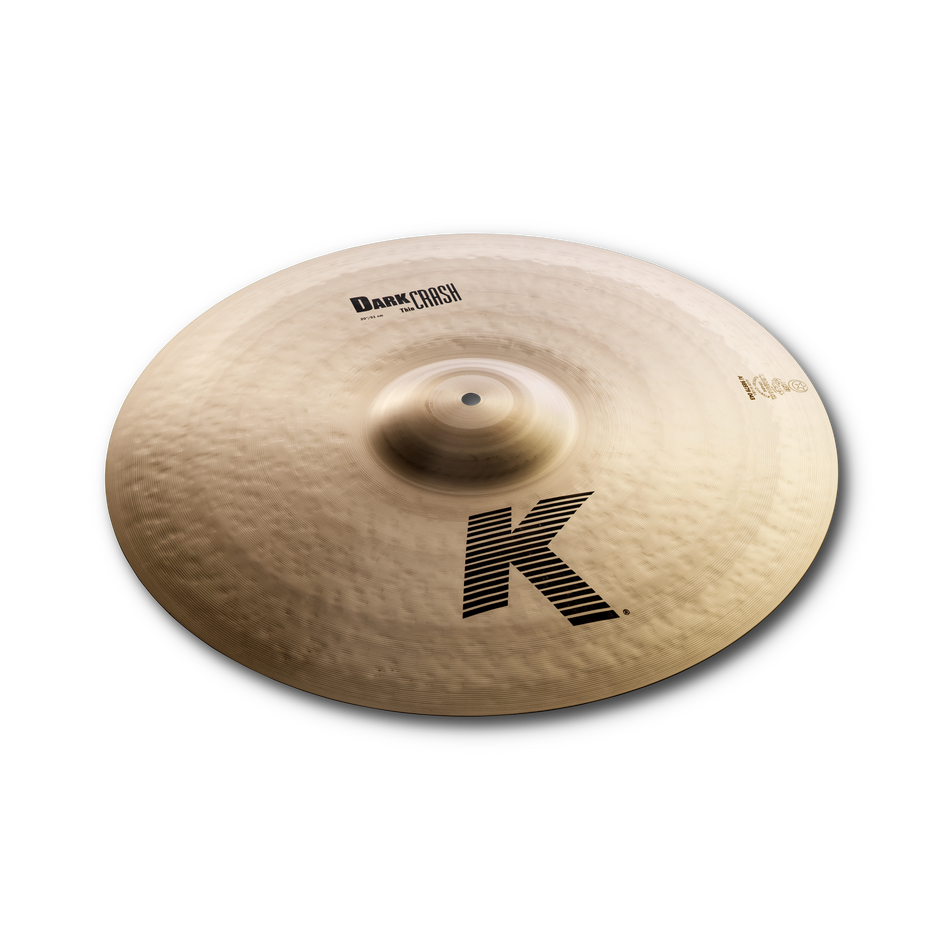 ZILDJIAN 20" K DARK THIN CRASH CYMBAL